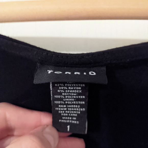 TORRID Baby Doll, Empire Waist, Flowy Blouse/Top Sz 1 - Picture 9 of 9